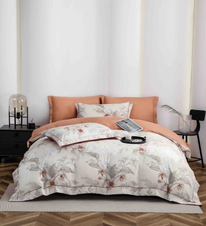 Lenjerii Bumbac Premium + Cutie Cadou - Lenjerie De Lux In Cutie Cadou, Bumbac Finet, 6 Piese