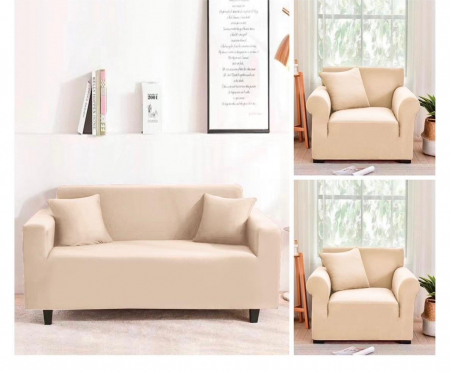 Huse Canapele & Fotolii - Set Husa elastica canapea 2 locuri si 2 fotolii