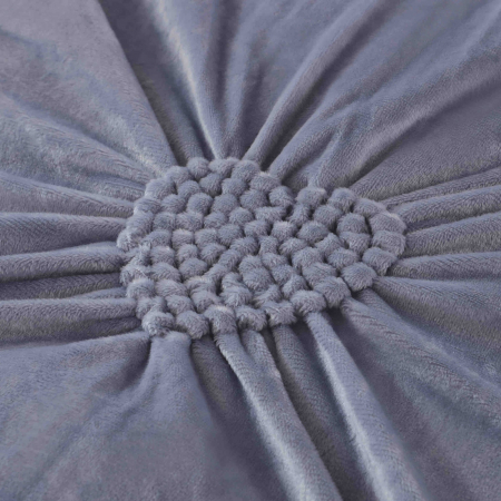 Lenjerie pat dublu, Catifea Deluxe, cu pliuri brodate, 4 piese, RL-LCJ-20 [1]