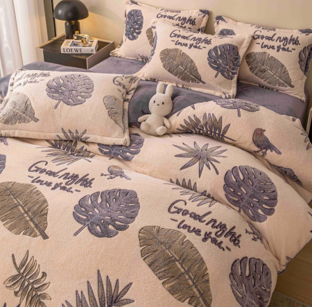 Lenjerie Pat Dublu Cocolino 4 Piese, Cu Elastic – Calduroasa Si Moale [1]