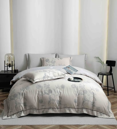 Lenjerii Bumbac Premium + Cutie Cadou - Lenjerie De Lux In Cutie Cadou, Bumbac Finet, 6 Piese