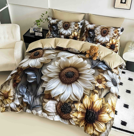 Lenjerii Bumbac Finet 5D - Lenjerie Bumbac Finet 6 Piese Cu Elastic 5D