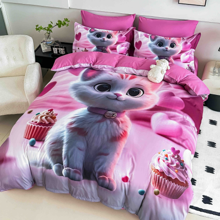 Lenjerii Bumbac Finet 5D - Lenjerie Bumbac Finet 6 Piese Cu Elastic 5D