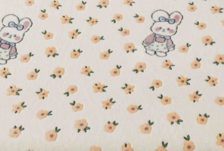 Husa de Pat Cocolino, 180x200, cu Elastic - Crem, Ursuleti [2]