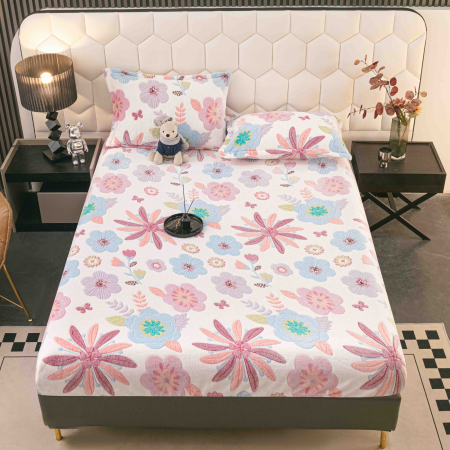 Huse De Pat Cocolino - Husa de pat cu elastic cocolino + 2 Fete de Perna