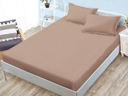 Huse De Pat Finet Bumbac - Husa de pat cu elastic din Bumbac Finet + 2 Fete de Perna