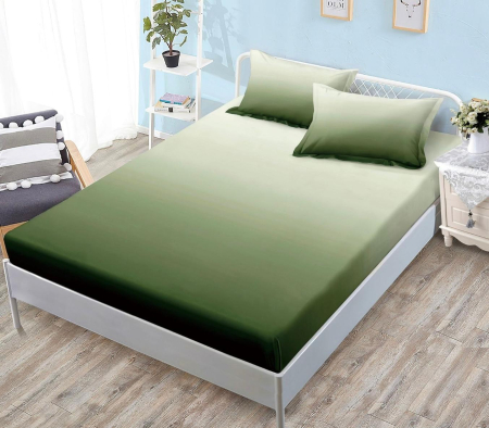 HUSE DE PAT - Husa de pat cu elastic din Bumbac Finet + 2 Fete de Perna