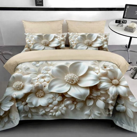 Lenjerii Bumbac Finet 5D - Lenjerie Bumbac Finet 6 Piese Cu Elastic 5D