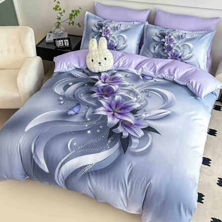 Lenjerii Bumbac Finet 5D - Lenjerie Bumbac Finet 6 Piese Cu Elastic 5D