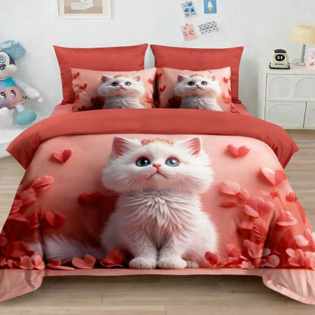 Lenjerii Bumbac Finet 5D - Lenjerie Bumbac Finet 6 Piese Cu Elastic 5D