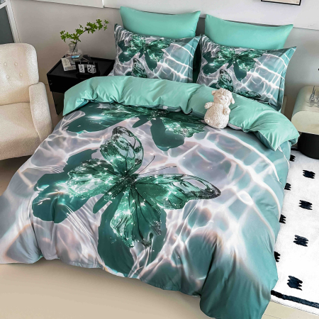Lenjerii Bumbac Finet 5D - Lenjerie Bumbac Finet 6 Piese Cu Elastic 5D