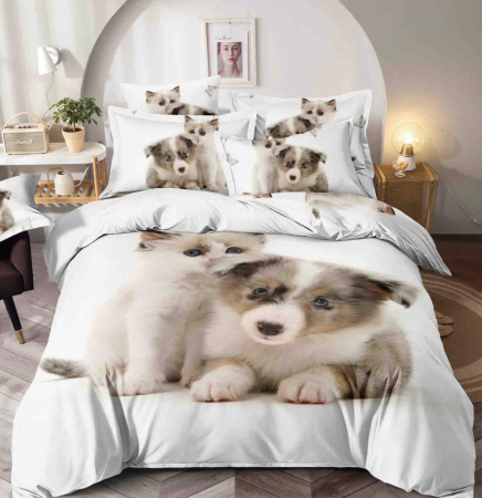 Lenjerii Pat 1 Persoana Bumbac Tip Finet - Lenjerie Pat 1 Persoana Cearceaf Pat Cu Elastic 4 Piese