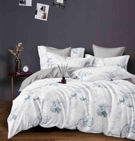 Lenjerii Bumbac Finet Fara Elastic - Lenjerie Din Bumbac Tip Finet 6 Piese Pentru Pat Dublu