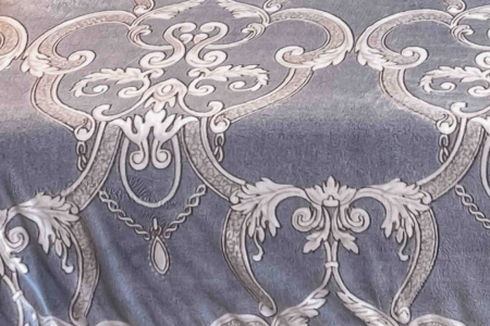 Patura Cocolino cu Blanita, 200x230 cm - Gri, Ornamente [2]