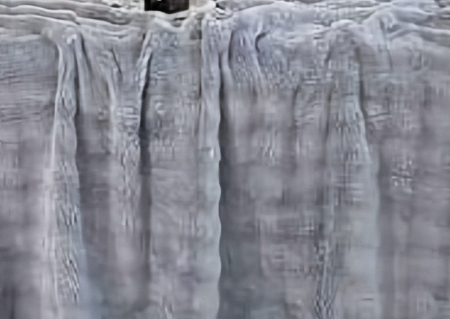 Patura Cocolino cu Bordura Alba, Pat Dublu, 200x230 cm - Gri [1]