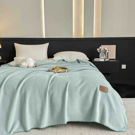 Paturi Cocolino cu Textura Tip Casmir - Pătură Cocolino Ultra Soft – Textura de Cașmir, 200x230cm, cu geanta de depozitare
