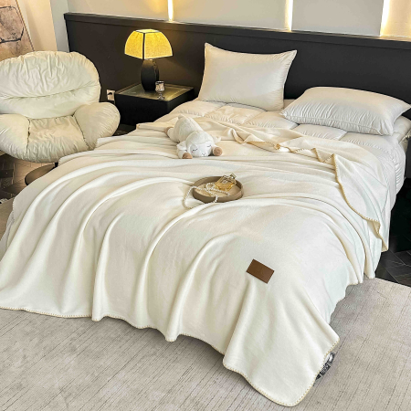 Pătură Cocolino Ultra Soft – Textura de Cașmir, 200x230cm, cu geanta de depozitare [1]