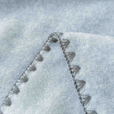 Pătură Cocolino Ultra Soft – Textura de Cașmir, cu capse, 100x140cm [4]