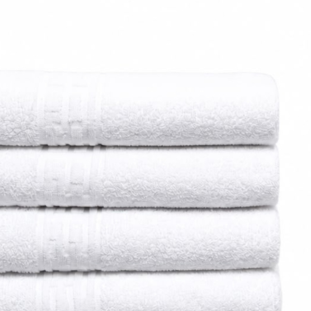 Prosoape de Baie Bumbac 100%, Set 12 Bucati, 500 g/m2, Maini Fata Corp - Alb [2]