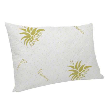 Perne de Dormit Aloe Vera, Set 2 Bucati, 50x70 cm, Microfibra - Alb [5]