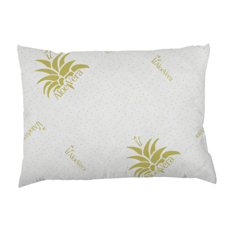Perne de Dormit Aloe Vera, Set 2 Bucati, 50x70 cm, Microfibra - Alb [1]