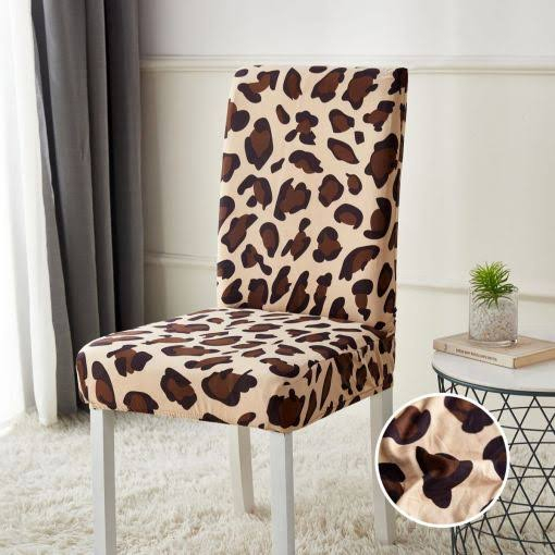 Set JoJo Home de patru huse elastice pentru scaune, model abstract