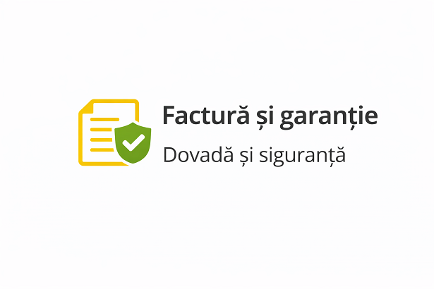 Factura si garantie