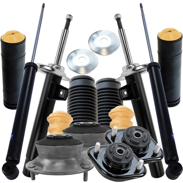 Seturi De Brate - 4x amortizoare cu suport superior și husă de praf E46