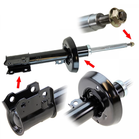 Kit brate punte fata Opel Astra G(T98),amortizoare fata set 14 buc [3]