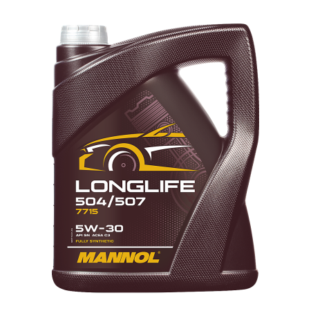 Uleiuri motor - Ulei motor MANNOL Longlife 504 507 7715 5W-30 5L