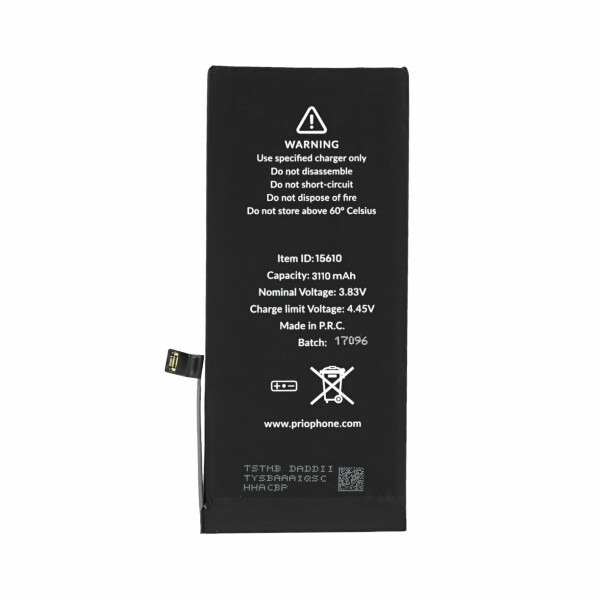 Acumulator Prio compatibil cu iPhone 11, banda adeziva inclusa (Universal APN) [2]
