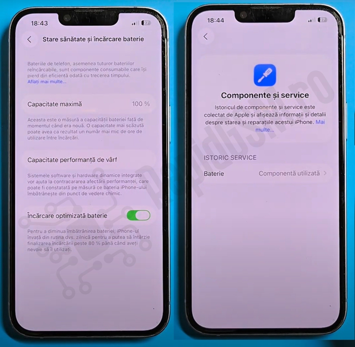 Acumulator compatibil iPhone 14 Pro Max - High Capacity, Diagnostic - Sanatate 100% [2]