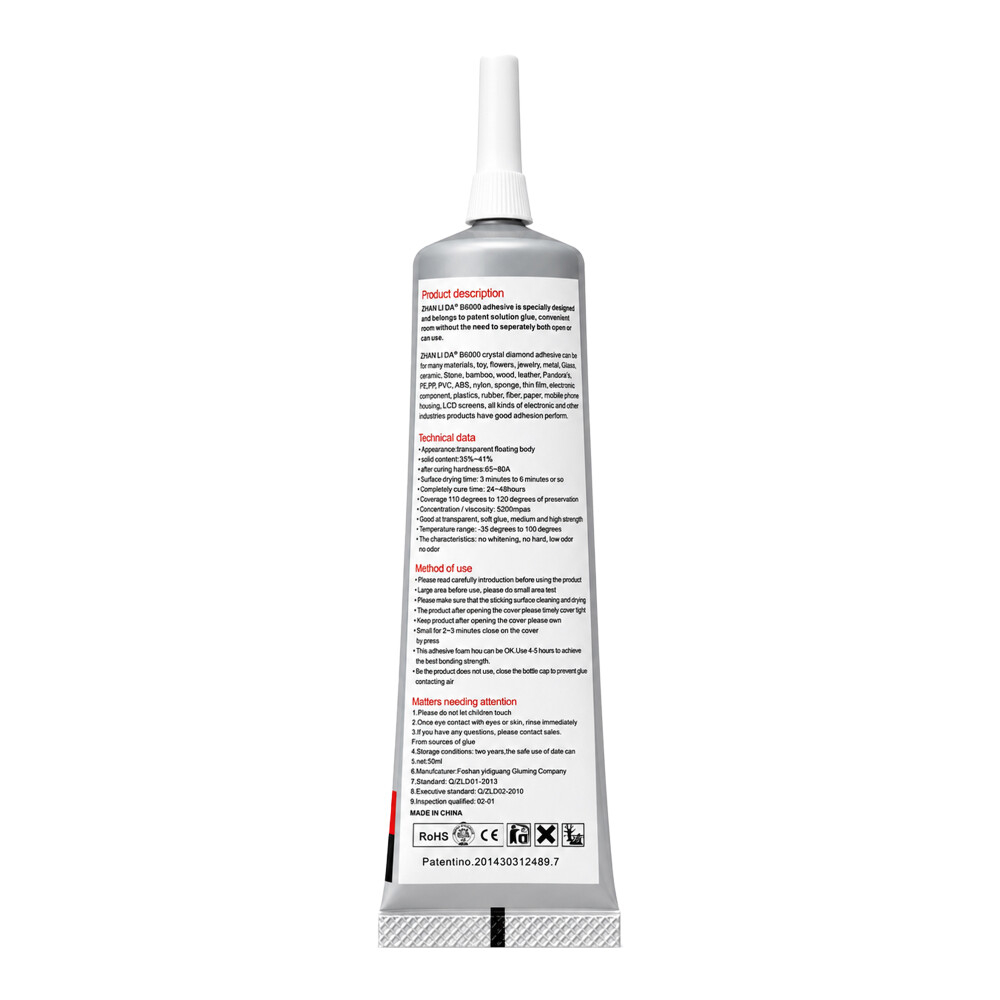 Adeziv pentru lipit Display B6000 Zhanlida, transparent, 50 ml [2]