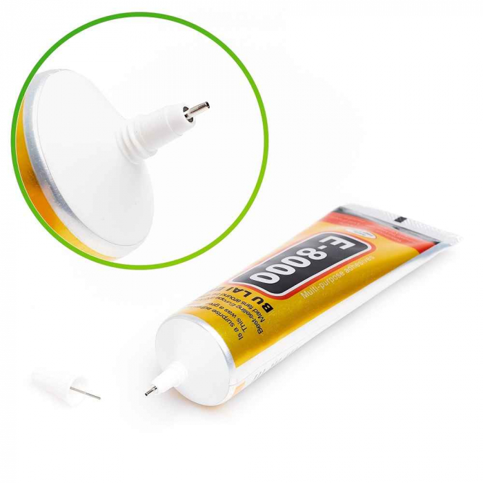 Adeziv pentru lipit ecran display E-8000, Transparent, 110 ml [2]