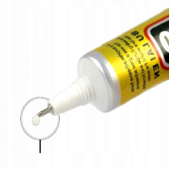 Adeziv pentru lipit ecran display E-8000, Transparent, 110 ml [3]