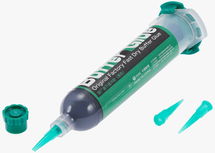 Adeziv profesional 2UUL GL01 Fast-Dry, negru, 30 ml, pentru ecran si capac spate [4]