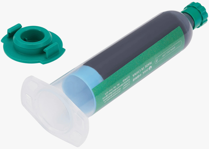 Adeziv profesional 2UUL GL01 Fast-Dry, negru, 30 ml, pentru ecran si capac spate [5]