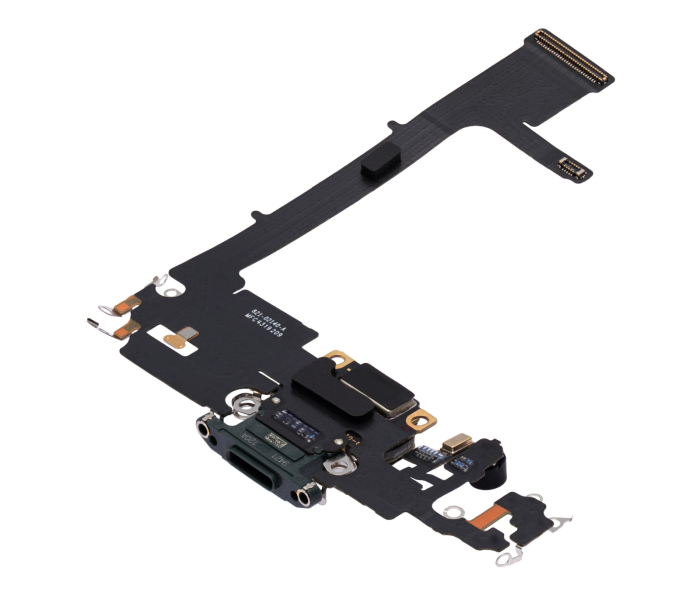 Banda flex cu conector incarcare si microfon iPhone 11 Pro, Midnight Green (Original SWAP) [2]