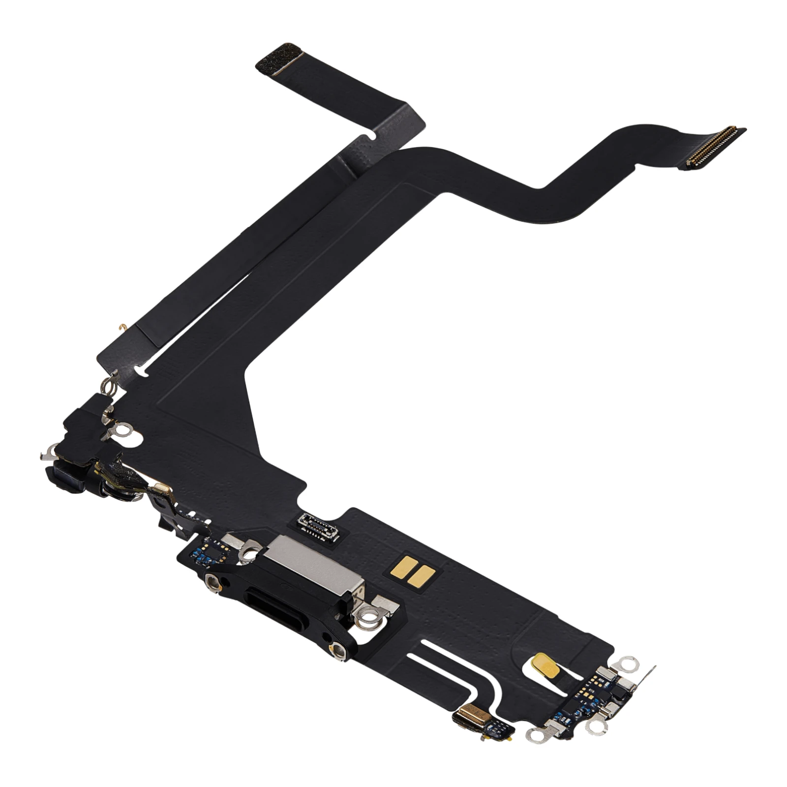 Banda flex cu conector incarcare si microfon iPhone 14 Pro Max, Negru (Original SWAP) [3]