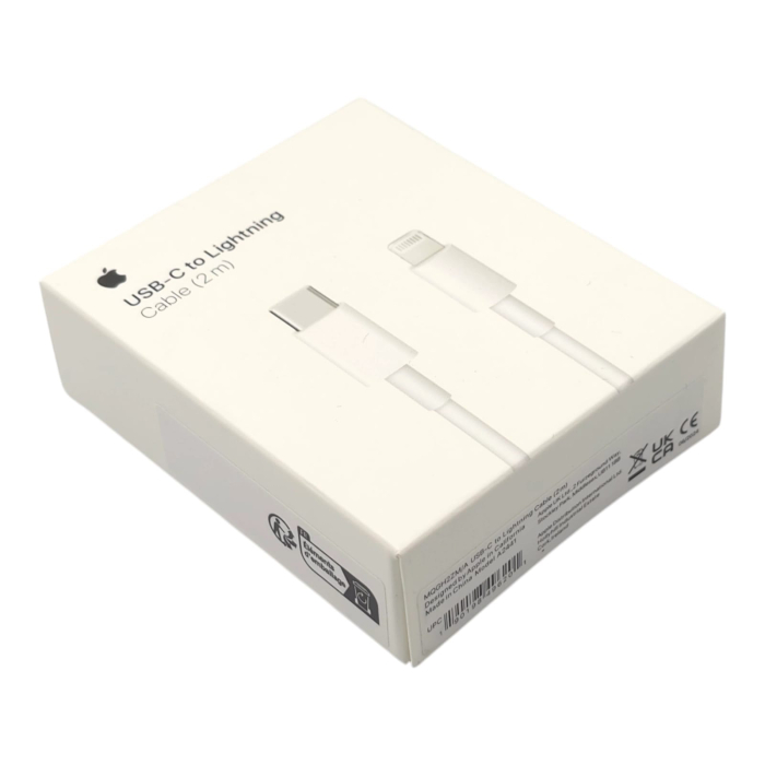 Cablu date si incarcare original iPhone Apple USB-C - Lightning iPhone Apple, 2m,  Alb MQGH2ZM/A [4]