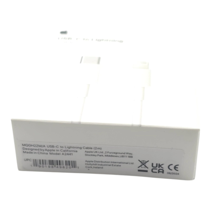 Cablu date si incarcare original iPhone Apple USB-C - Lightning iPhone Apple, 2m,  Alb MQGH2ZM/A [2]