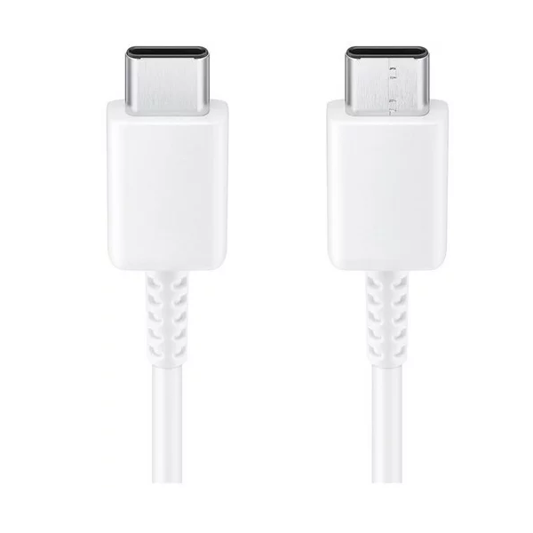 Cablu Date si Incarcare USB-C - USB-C Samsung EP-DA705, 25W, 1m,  Alb  -  BULK [1]