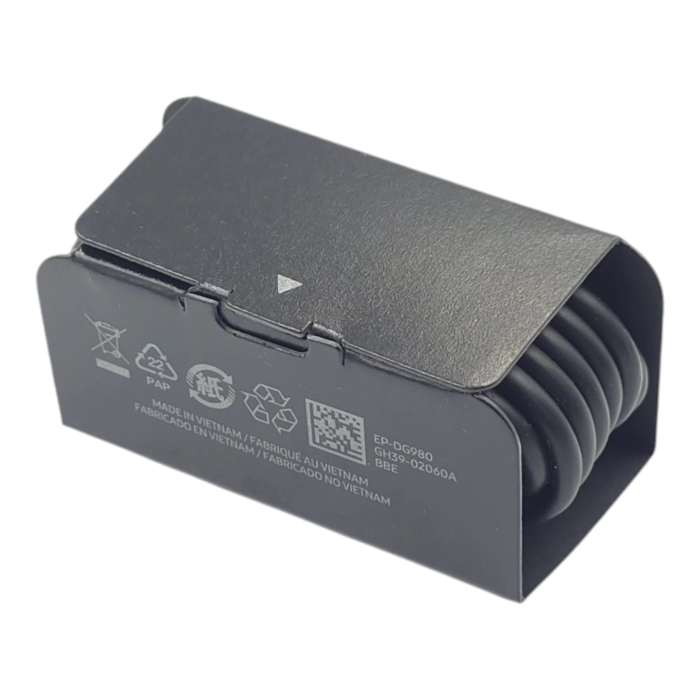 Cablu date si incarcare USB-C - USB-C Samsung EP-DG980BBE, 60w, 1m, Negru - BULK [4]