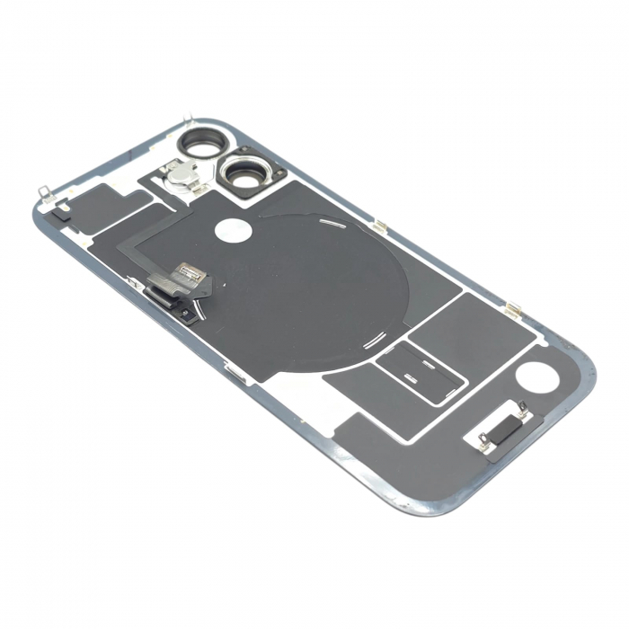 Capac spate iPhone 16, Black - Grade A (Original SWAP) - include blit si încarcare wireless [2]