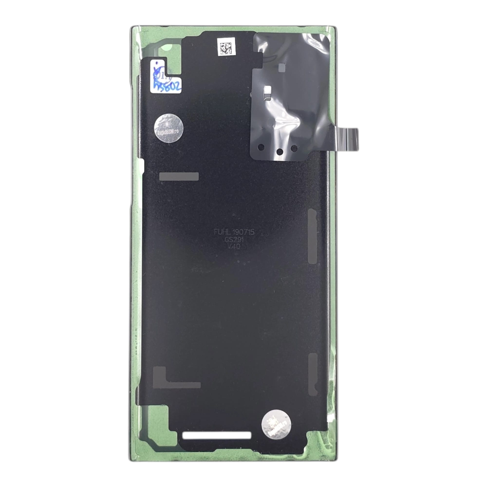 Capac spate Samsung Galaxy Note 10 (N970), Negru / Aura Black (Original Service Pack) [4]