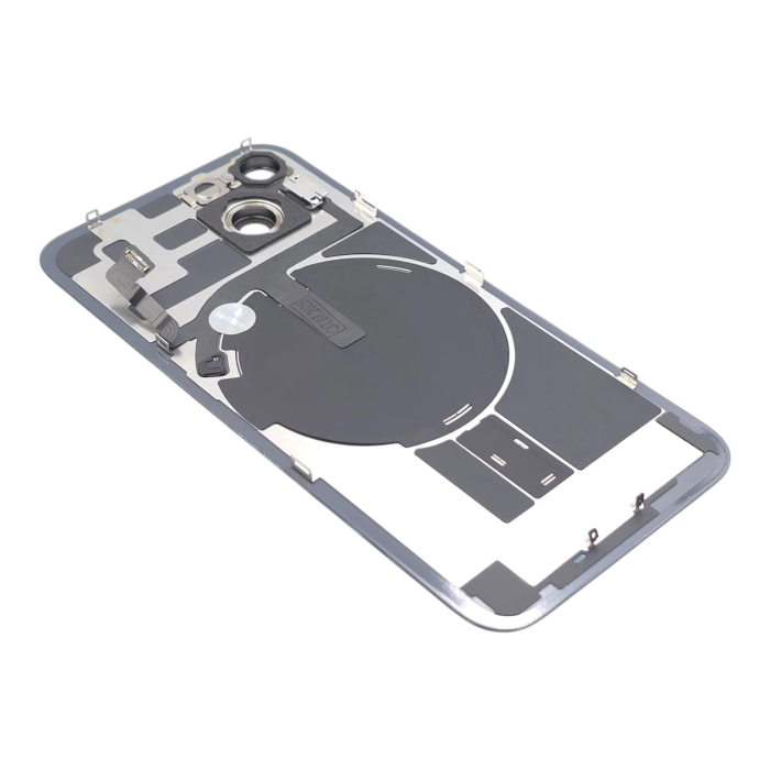 Capac spate iPhone 14, Negru (Black) - Grade A (Original SWAP) - include blit si încarcare wireless [4]
