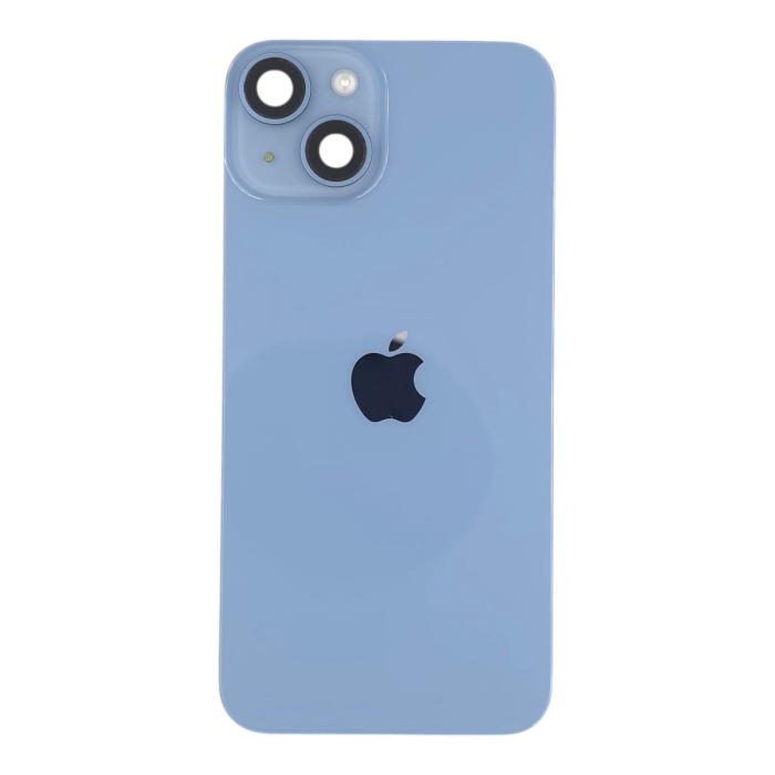 Capac spate iPhone 14, Albastru (Blue) - Grade A (Original SWAP) - include blit si încarcare wireless [1]