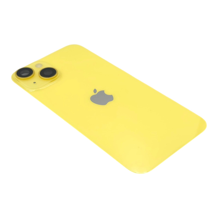 Capac spate iPhone 14, Galben (Yellow) - Grade A (Original SWAP) - include blit si încarcare wireless [3]