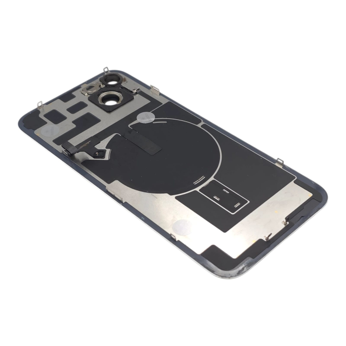 Capac spate iPhone 14 Plus, Alb (White) - Grade A (Original SWAP) - include blit si încarcare wireless [4]