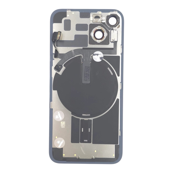 Capac spate iPhone 14, Alb (Starlight) - Grade B (Original SWAP) - include blit si incarcare wireless [2]